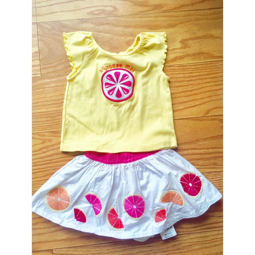 🍊🍋Gymboree citrus outfit! 🍊🍋